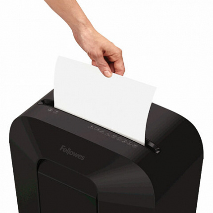 Уничтожитель (шредер) FELLOWES POWERSHRED LX50, 4 уровень секретности, фрагменты 4х37 мм, 9 л., 17 л, FS-44060