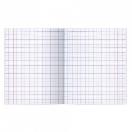 Тетрадь ЗЕЛЁНАЯ обложка 12 л., крупная клетка с полями, офсет, "Маяк", Т 5012 Т2 ЗЕЛ 6Г, Т5012Т2ЗЕЛ6Г