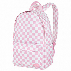 Рюкзак HEIKKI POSITIVE (ХЕЙКИ) универсальный, карман-антивор, "Pastel Chess", 42х28х14 см, 273856