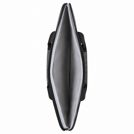 Сумка портфель HEIKKI PROFITABLE (ХЕЙКИ) с отд. для ноутбука 14", багаж лента, сер, 26х36х3 см, 272597