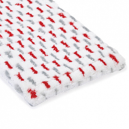 Швабра КОМПЛЕКТ черенок 75-130 см + флаундер 50 см + МОП микрофибра/абразив (ТИП К), PERKLIN (ПЕРКЛИН), 700982