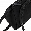 Пенал-косметичка BRAUBERG с ручкой, 1 откидная планка, полиэстер, 22x10х8 см, Black, 272339