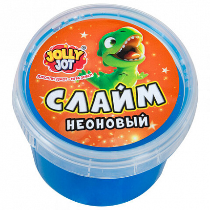 Слайм МИКС, 100 г, АССОРТИ, 8 видов, JOLLY JOT (ДЖОЛЛИ ДЖОТ), 667321