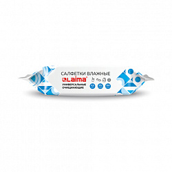 Салфетки влажные 150 шт., УНИВЕРСАЛЬНЫЕ, с пластиковым клапаном, для всей семьи, LAIMA, 115227