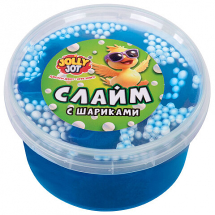 Слайм МИКС, 200 г, АССОРТИ, 3 вида, JOLLY JOT (ДЖОЛЛИ ДЖОТ), 667322