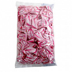 Карамель леденцовая КРЕМКА со вкусом клубники и сливок, 1 кг, РНК660