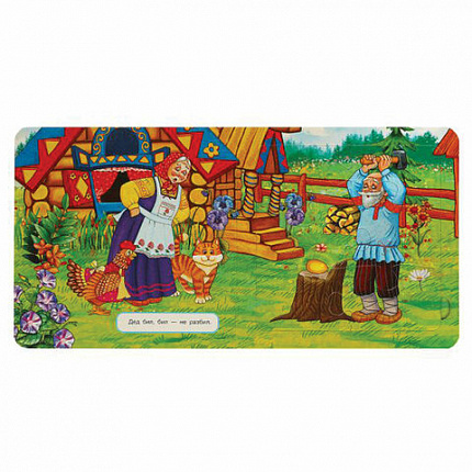 Книга-пазл 2 в 1, пазлы, сказки/стихи, 5 пазлов, 160х160 мм, 10 страниц, АССОРТИ, УМКА
