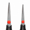 Ножницы BRAUBERG SOFT GRIP НАБОР 5 штук (140, 170, 190, 220, 240 мм), эргономичные черно-красные ручки, ВЫГОДНАЯ УПАКОВКА, 238410