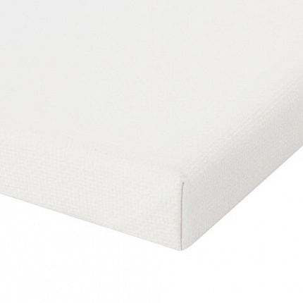 Холст на подрамнике BRAUBERG ART CLASSIC, 40х60 см, 420 г/м2, 45% хлопок 55% лен, среднее зерно, 191658