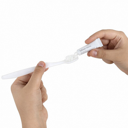 Зубной набор КОМПЛЕКТ 300 шт., COMFORT LINE (зубная щётка + зубная паста 5 г), саше, флоупак, 00-00027996