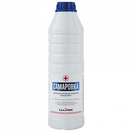 Средство дезинфицирующее 1 л, САМАРОВКА, концентрат