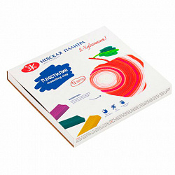 Пластилин классический "Я - Художник!", 12 цветов, 240 грамм, со стеком, Невская Палитра, 221411506