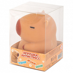 Игрушка-антистресс "КАПИБАРА", 10 см, дисплей, JOLLY JOT (ДЖОЛЛИ ДЖОТ), 665792