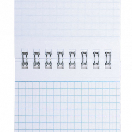 Блокнот МАЛЫЙ ФОРМАТ А7 75х105 мм, 40 л., гребень, картон, клетка, BRAUBERG, "Города", 129856