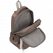 Рюкзак BRAUBERG STYLE, 2 отделения, 4 кармана, "Клетка", коричневый, 40х26х15 см, 274412
