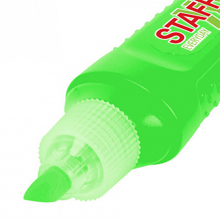 Набор текстовыделителей 6 НЕОНОВЫХ ЦВЕТОВ, STAFF "EVERYDAY HL-707", линия 1-5 мм, скошенный наконечник, 152550