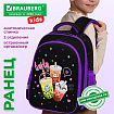 Ранец BRAUBERG KIDS STANDARD, 2 отделения, "Смузи", 36х28х14 см, 274426