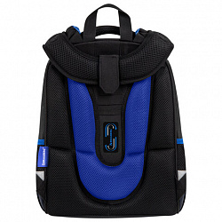 Ранец BRAUBERG PREMIUM, 2 отделения, с брелком, "Light blade", 3D-панель, 38х29х16 см, 274395