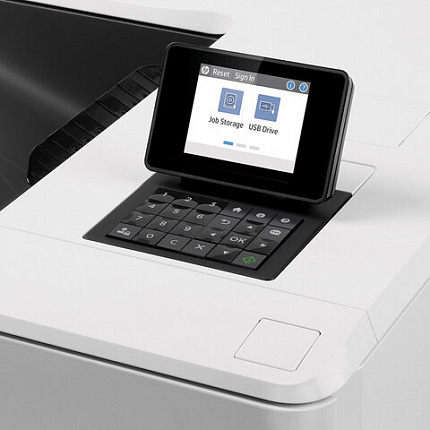 Принтер лазерный ЦВЕТНОЙ HP Color LJ Enterprise M652dn А4, 47 стр./мин., 100 000 стр./мес., ДУПЛЕКС, сетевая карта, J7Z99A