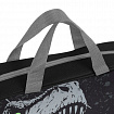 Папка на молнии с ручками BRAUBERG А4, 1 отделение, полиэстер, 80 мм, "Scary dino", 273308