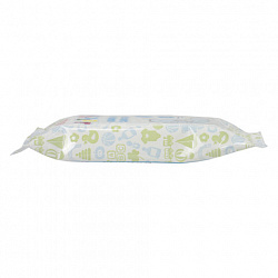 Салфетки влажные детские 15 шт., универсальные очищающие, LAIMA Kids, 128074