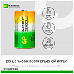 Батарейки аккумуляторные GP ReEnergy Ni-Mh КОМПЛЕКТ 2 шт., D (HR20), 3000 mAh, 300DHCRGY-2CRCB2