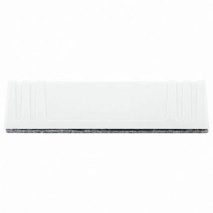 Стиратель магнитный для доски (45х145 мм) + 5 сменных салфеток, BRAUBERG "Standard", цвет белый, 238792