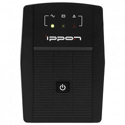 Источник бесперебойного питания IPPON Back Basic 1050 Euro, 1050 ВА (600 Вт), 2 евророзетки, 403409