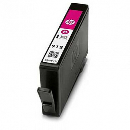 Картридж струйный HP (3YL78AE) для HP OfficeJet Pro 8023, №912 пурпурный, ресурс 315 страниц, оригинальный