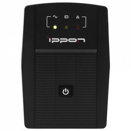 Источник бесперебойного питания IPPON Back Basic 1050 Euro, 1050 ВА (600 Вт), 2 евророзетки, 403409