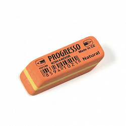 Ластик KOH-I-NOOR "Progresso" 6821/80, 41х14х8 мм, прямоугольный, скошенные края, натуральный каучук, 6821080006KDRU
