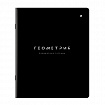 Тетрадь предметная BLACK MODE 48 л., пластиковая обложка, ГЕОМЕТРИЯ, клетка, подсказ, BRAUBERG, 405519