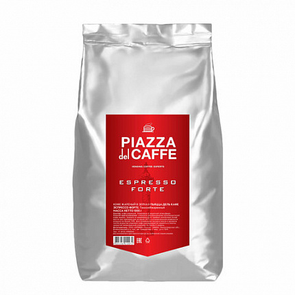 Кофе в зернах PIAZZA DEL CAFFE "Espresso Forte" 1 кг, 1097-06