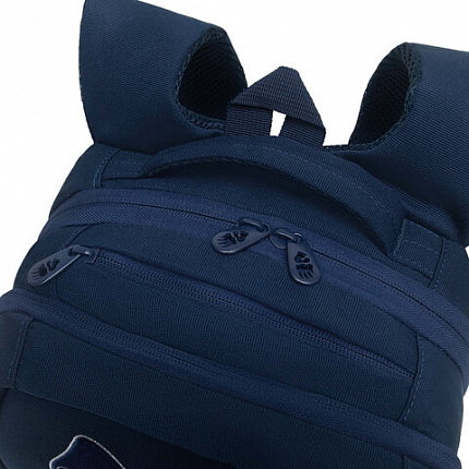 Рюкзак GRIZZLY школьный, анатомическая спинка, 2 отделения, для девочек, "VELVET BOW", 39х26х17 см, RG-566-5/2