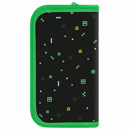 Пенал ПИФАГОР, 2 отделения, ламинированный картон, 19х11 см, "Sharp sword", 273483