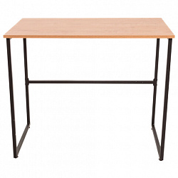 Стол BRABIX "SMART CD-020", 900х500х770 мм, ЛОФТ, металл/ЛДСП бунратти, каркас черный, 641950