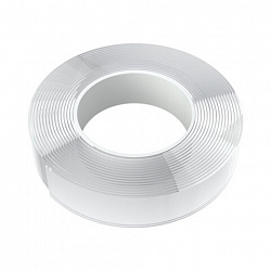 Многоразовая двухсторонняя прозрачная крепежная лента "Скотч NANO tape 5 м х 30 мм", 2 мм, DASWERK (ДАСВЕРК), 607929