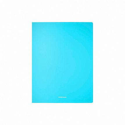 Папка на 4 кольцах ERICH KRAUSE "Diagonal Pastel", 24 мм, до 150 листов, ассорти, 0,6 мм, 49978