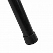 Стул складной BRABIX "Golf CF-007", черный каркас, кожзам черный, 531565