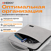 Чехол для ноутбука HEIKKI OPTION 13-14'' (ХЕЙКИ), с ручкой и карманом, серый, 35,5х24х2,5 см, 272600