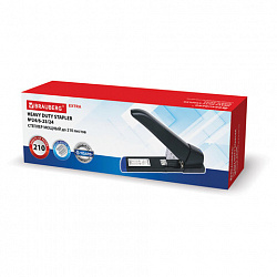 Степлер МОЩНЫЙ до 210 листов BRAUBERG "Heavy Duty Extra", скобы № 24/6-23/24, 270554