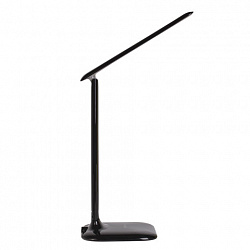 Настольная лампа / светильник SONNEN BR-888, на подставке, светодиодный, 8 Вт, черный, 236665