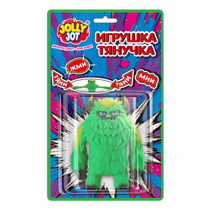 Игрушка-антистресс "ЛЕСНОЙ МОНСТР", 14 см, ассорти 4 вида, JOLLY JOT (ДЖОЛЛИ ДЖОТ), 665779