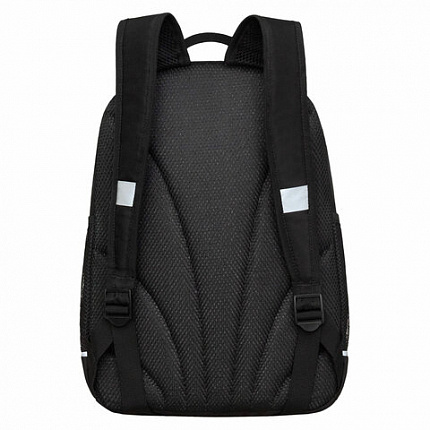 Рюкзак GRIZZLY школьный, анатомическая спинка, 2 отделения, для девочек, "GOLDEN BUTTERFLY", 38х28х18 см, RG-463-5/1