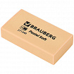 Ластики BRAUBERG PASTEL SOFT НАБОР 6 шт., размер ластика 45х25х10 мм, экологичный ПВХ, 271340