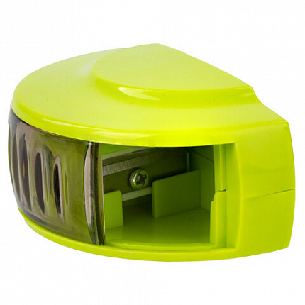 Точилка BRAUBERG "Roll", с контейнером, пластиковая, корпус ассорти, 228464