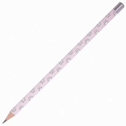 Карандаш чернографитный ЮНЛАНДИЯ "В АРКТИКЕ", 1 шт., HB, корпус ассорти, 181776