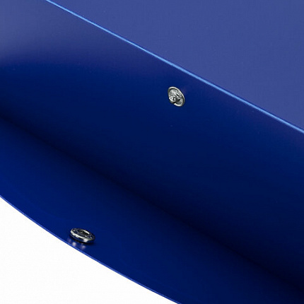 Короб архивный 330х245х100 мм, пластик разборный, до 900 листов, синий, 0,9 мм, BRAUBERG EXTRA, 272894