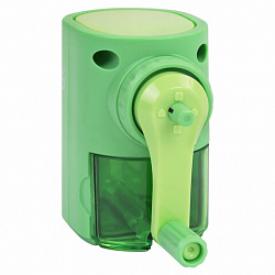 Точилка механическая BRAUBERG KIDS, для простых и цветных карандашей, цвет корпуса ассорти, 272006