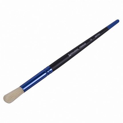 Кисть щетина, круглая № 10, BRAUBERG PREMIUM, 200993